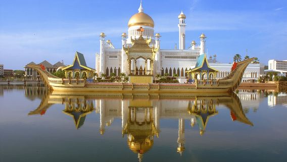 Brunei Half Day City Tour with Royal Regalia & Sultan Omar Ali Saifuddin Mosque