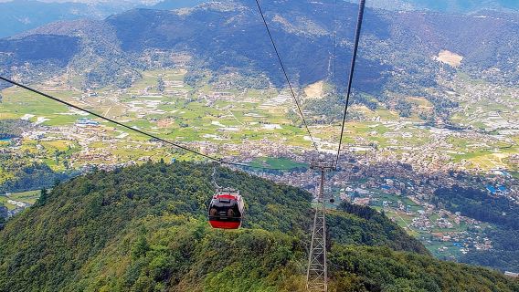 Tour cáp treo đồi Chandragiri kèm xe đưa đón khách sạn từ Kathmandu