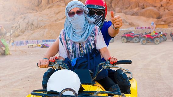 Hurghada: ATV Quad Safari, Camel Ride & Bedouin Village Tour