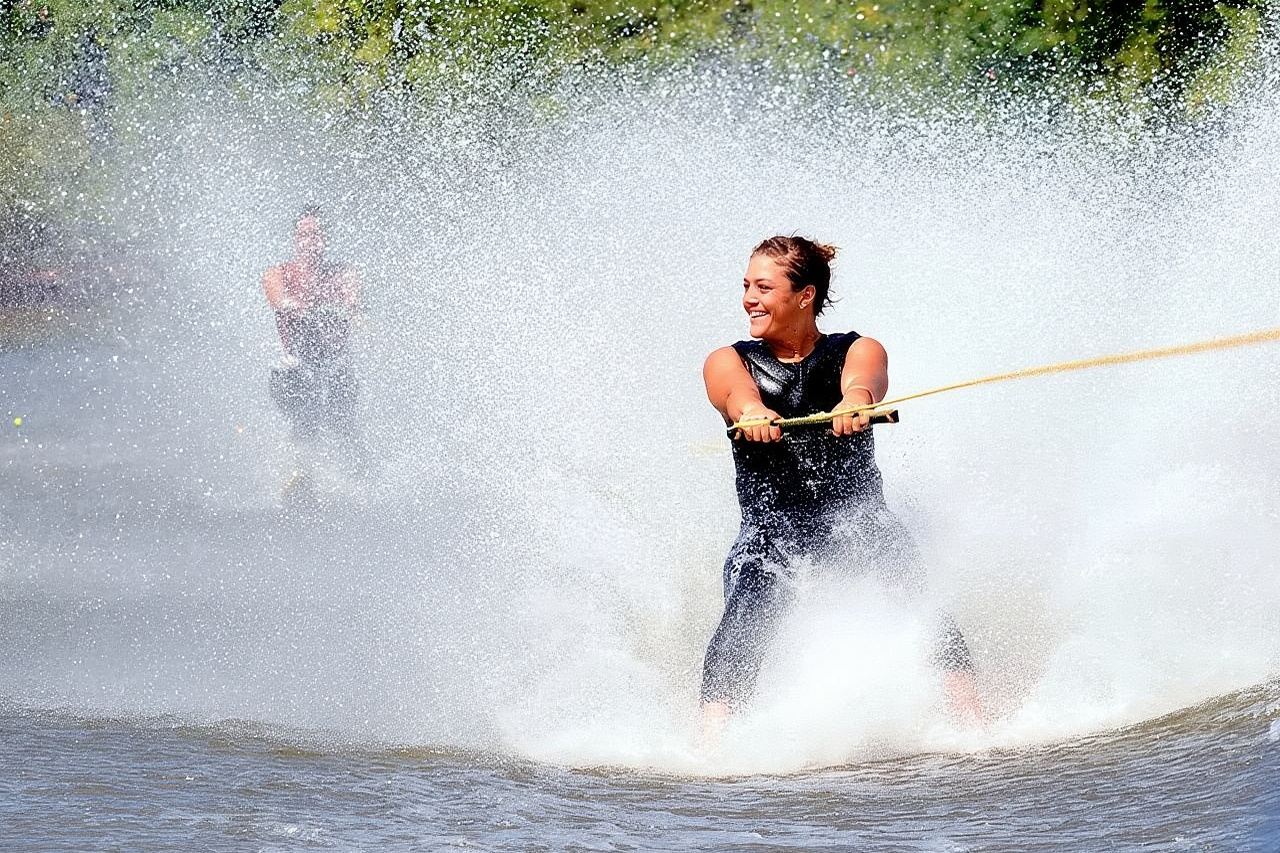 Waterskiing in Bentota