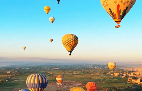 盧克索熱氣球+市區酒店接送+飛翔帝王谷俯瞰尼羅河
