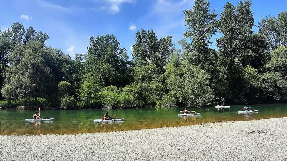 Drava Sup Exploring Adventure