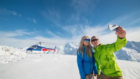 New Zealand Mount Cook Helicopter Sightseeing + Alpine/Snow Landing Helicopter Line + Optional Glacier Hike (20–55 min options + Departing from Glentanner)
