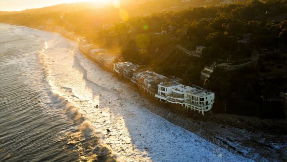Pantai dan Pegunungan Malibu: Tur Helikopter 50 Menit