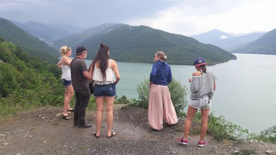 Un giorno nelle montagne del Caucaso, Ananur, Gudauri, Kazbegi