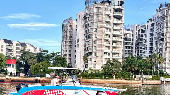 Singapur: Recorrido en lancha rápida por la Isla Sur