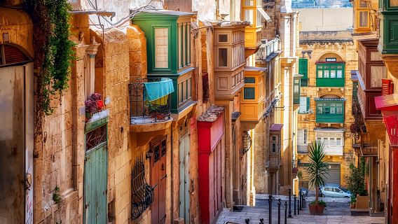 Valletta street food and culture walking tour