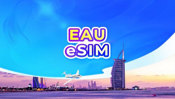eSIM 5G Emirati Arabi Uniti | TikTok e ChatGPT disponibili | Pacchetti giornalieri/Pacchtti a dati totali | Validità a 24 ore | 1-30 giorni | Codice QR