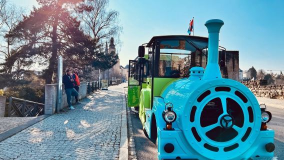 City Train in Luxembourg's Old Town