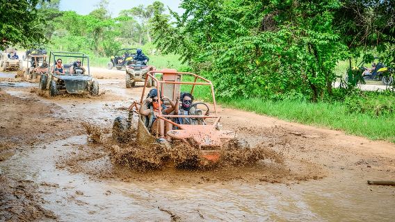 Full Day Buggy Experience and Party boat with Open Bar