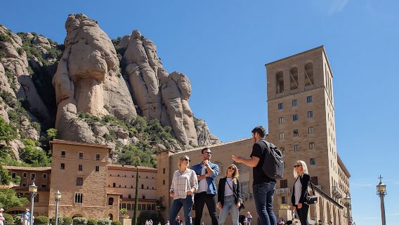 Montserrat guided tour and hiking experience with private transport from Barcelona