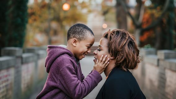 Family walking tour in Birmingham with a guide