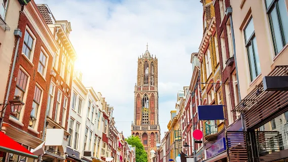 Self guided tour with interactive city game of Utrecht