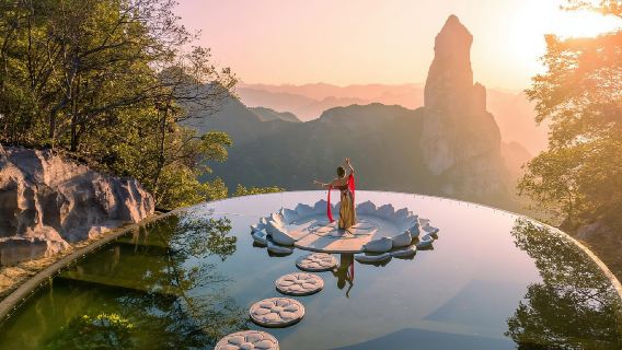 台州神仙居一日遊【杭州市區上門接週末遊打卡網紅如意橋】