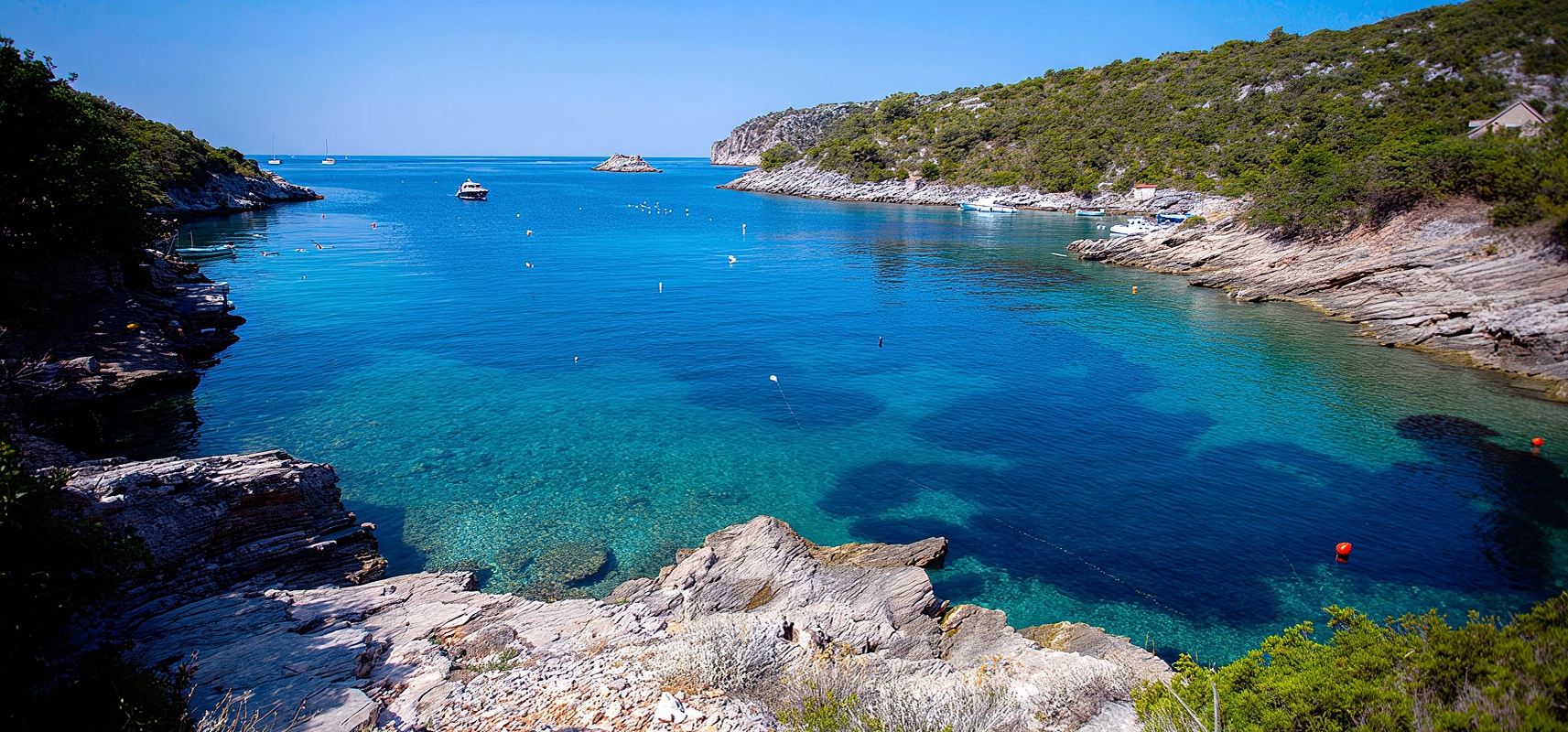 Ab Split · Tagesausflug mit Bootsfahrt zu den Inseln Brač und Šolta