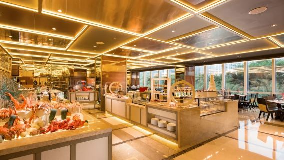 Shenzhen Hilton Hotel buffet | 'Nian' all-day restaurant | buffet dinner buffet lunch afternoon tea #