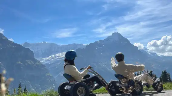 สวิตเซอร์แลนด์ กรินเดลวาลด์ - ตั๋วกระเช้าลอยฟ้าไปกลับรอบแรก [มีตั๋วกิจกรรมกลางแจ้งให้เลือกหลากหลาย]