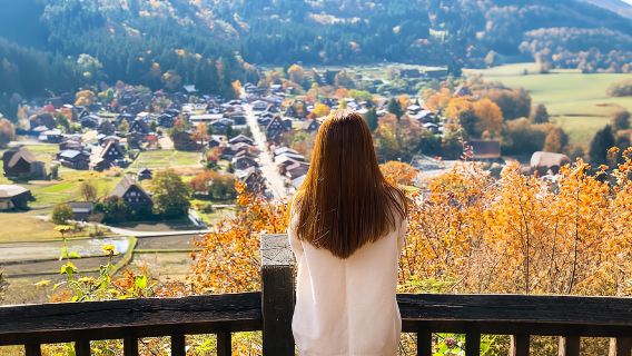 Japan Nagoya Hida Takayama and Shirakawa-go Gassho-zukuri Village day tour (optional 9-person group transfer)