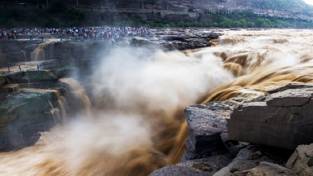 1-day tour to Hukou Waterfall tourist area of the Yellow River [Private trip|Ticket included|private tour per booking