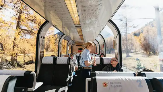 From Milan: St. Moritz and Panoramic Bernina Express Tour