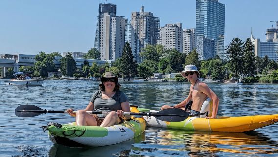 Vienna: Tour chèo thuyền kayak có hướng dẫn