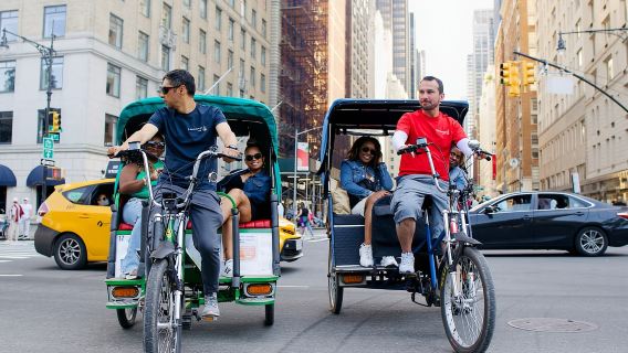 NYC : Visite en cyclo-pousse des maisons de célébrités et des lieux de tournage de Central Park
