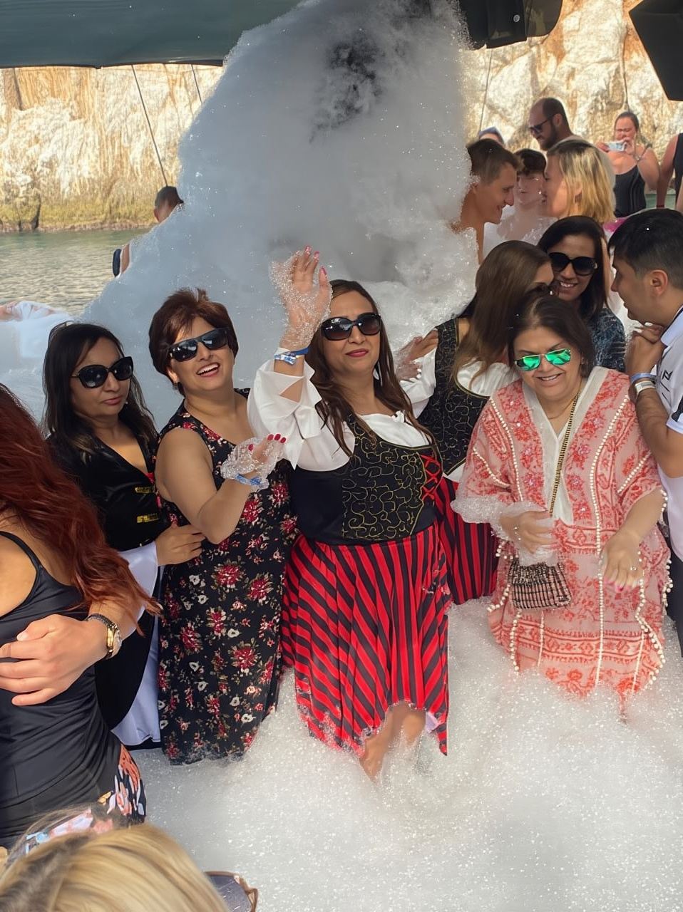 Barca pirata di Alanya: pranzo, discoteca e festa della schiuma inclusi