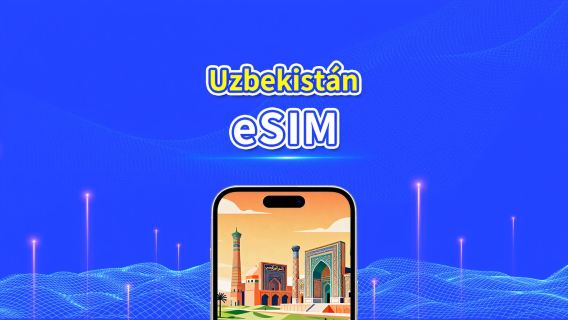 eSIM de Uzbekistán | 4G | Paquete de Datos Diario/Total | 1–30 días | Facturación 24 Horas | Código QR