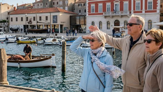 Private Cultural Walking Tour in Rovinj Old Town