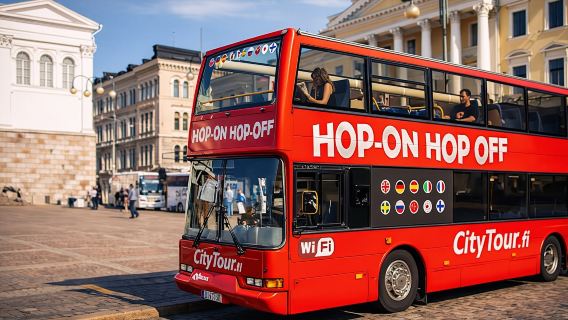 Helsinki Hop-on Hop-off stadsreis