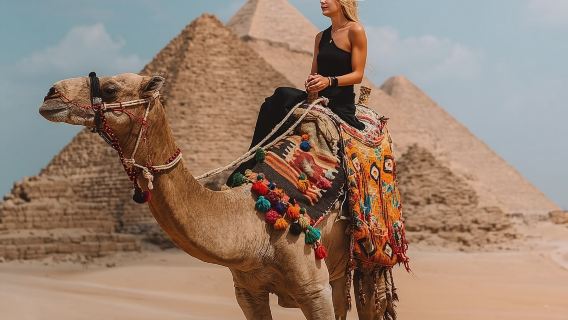 VIP Private Day Tour Giza Pyramids, Memphis and Sakkara Pyramids