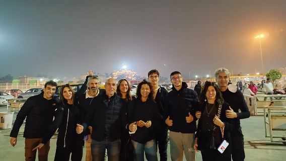 Neu-Delhi: Akshardham-Tempel mit musikalischer Licht- und Fontänenshow