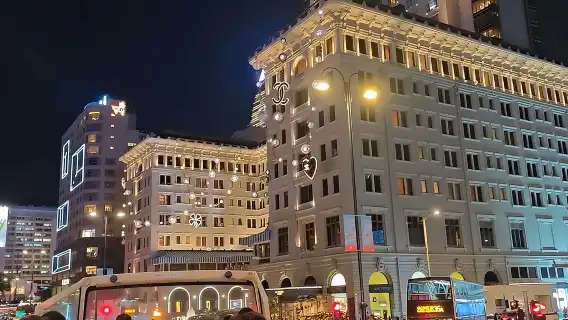Big Bus Hong Kong Panoramic Night Tour by Open-Top Bus