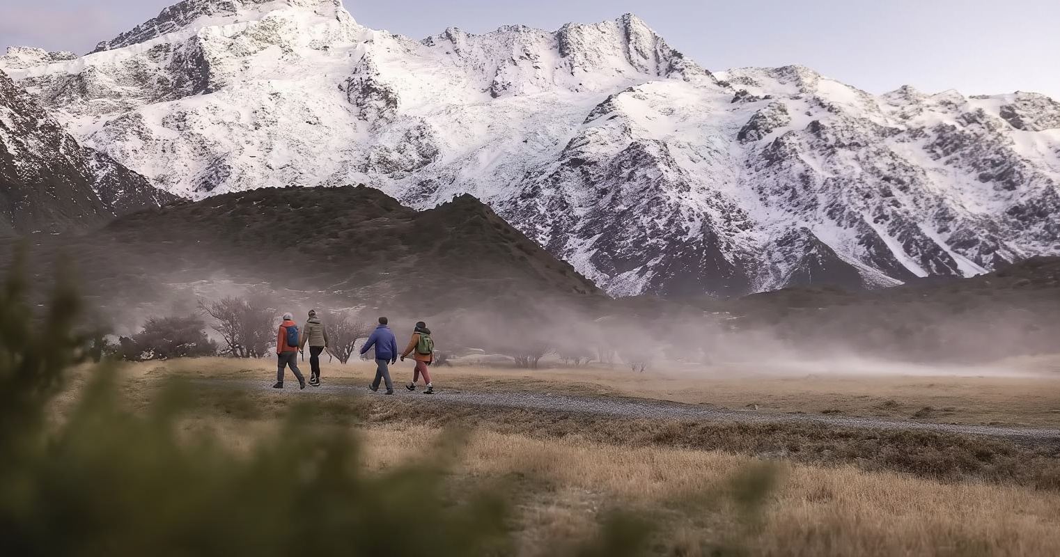 新西蘭皇后鎮庫克山+塔斯曼冰川觀景台一日遊