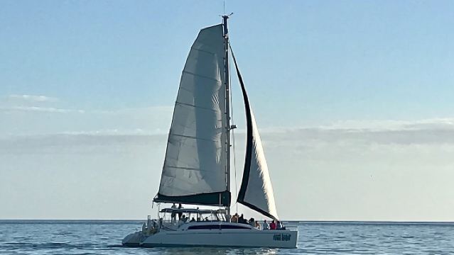 ท่องเที่ยวชมวิวและแล่นเรือ Catamaran ชมพระอาทิตย์ตก