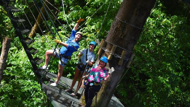 ทัวร์แคนอปี้ Manuel Antonio - สายซิปลายคู่ที่ยาวที่สุดในอเมริกากลาง