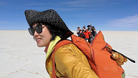 우유니: 우유니 소금 평원 당일 여행 + Atardecer 및 점심 식사