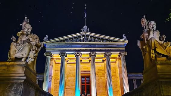 Athens by Night, a Magical Mini Cabrio Tour under Acropolis