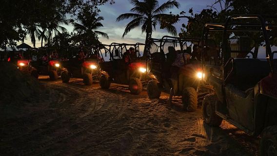 ปุนตาคานา: ทัวร์รถบักกี้พร้อมว่ายน้ำในเซโนเต้และรับประทานอาหารค่ำ