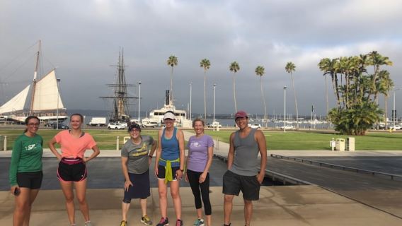 San Diego: Seaport & Little Italy 4-Mile Running Tour