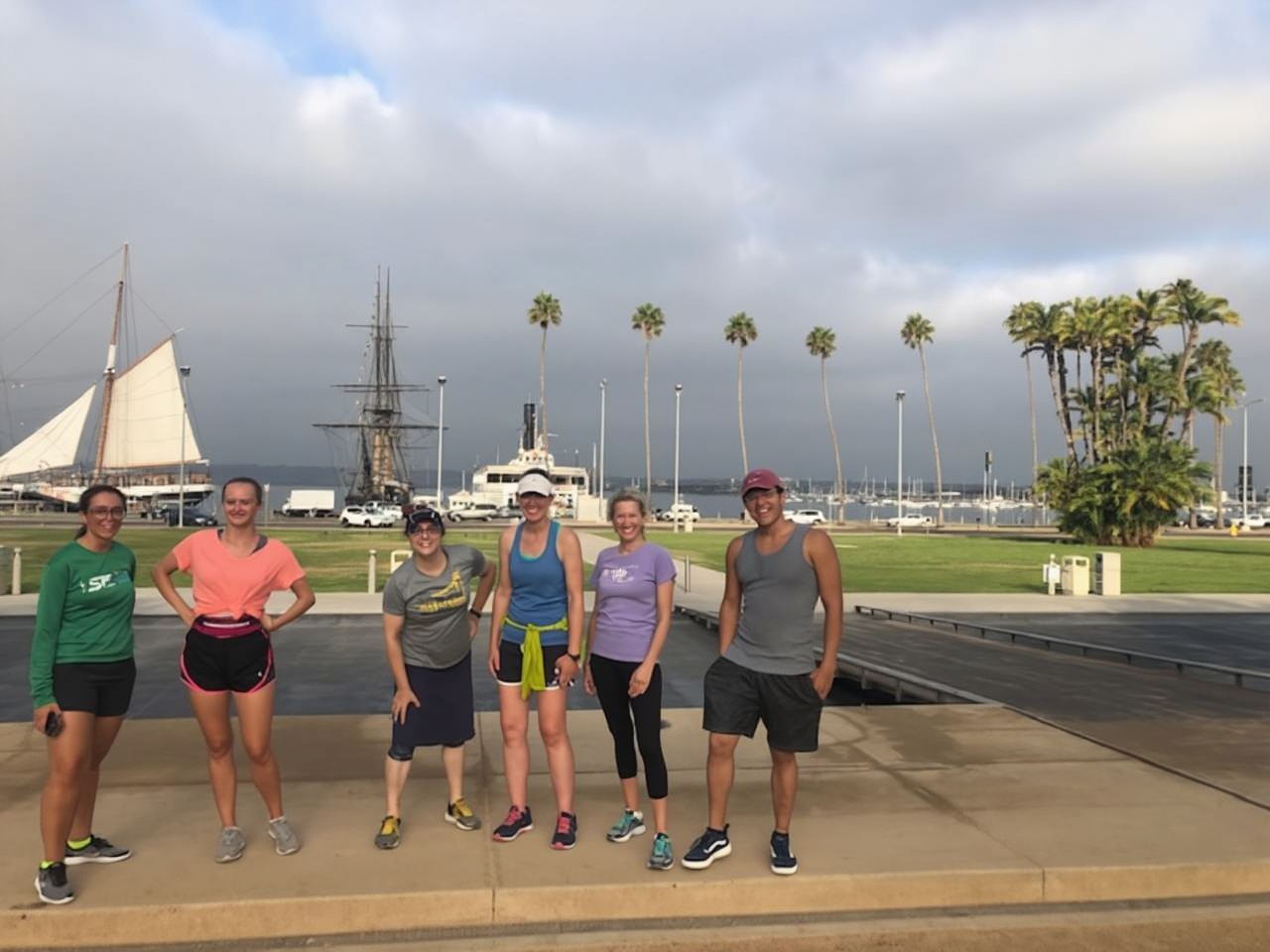 San Diego: Seaport & Little Italy 4-Mile Running Tour