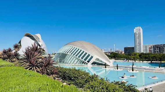 Die Stadt der Künste und Wissenschaften in Valencia