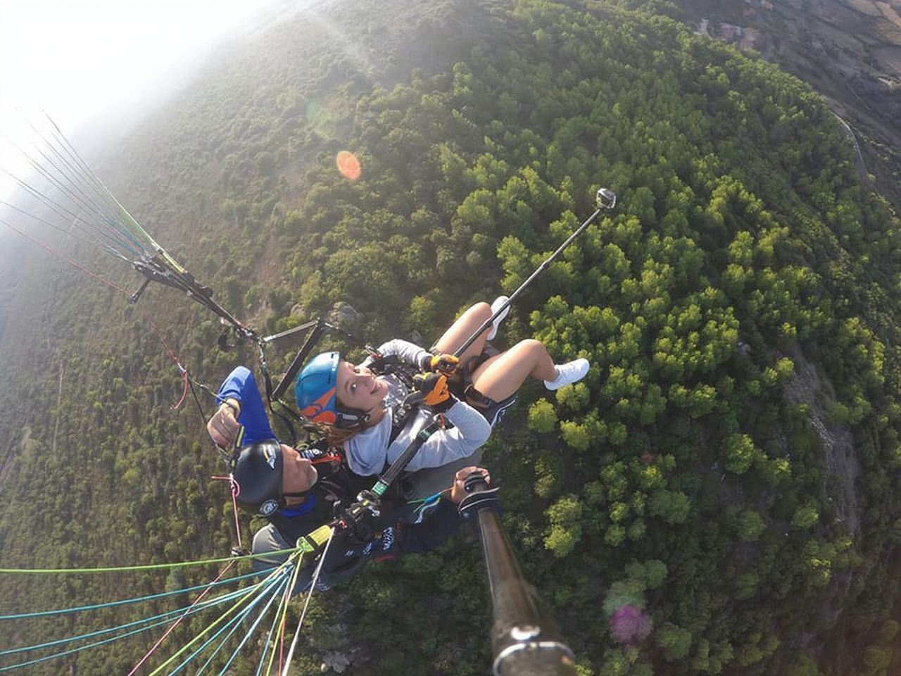 Castelsardo: vuelo en parapente biplaza en Litigheddu