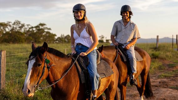 Australien Reise: Reiten im Hunter Valley in Sydney, Weingut-Reiten und Kutschfahrten