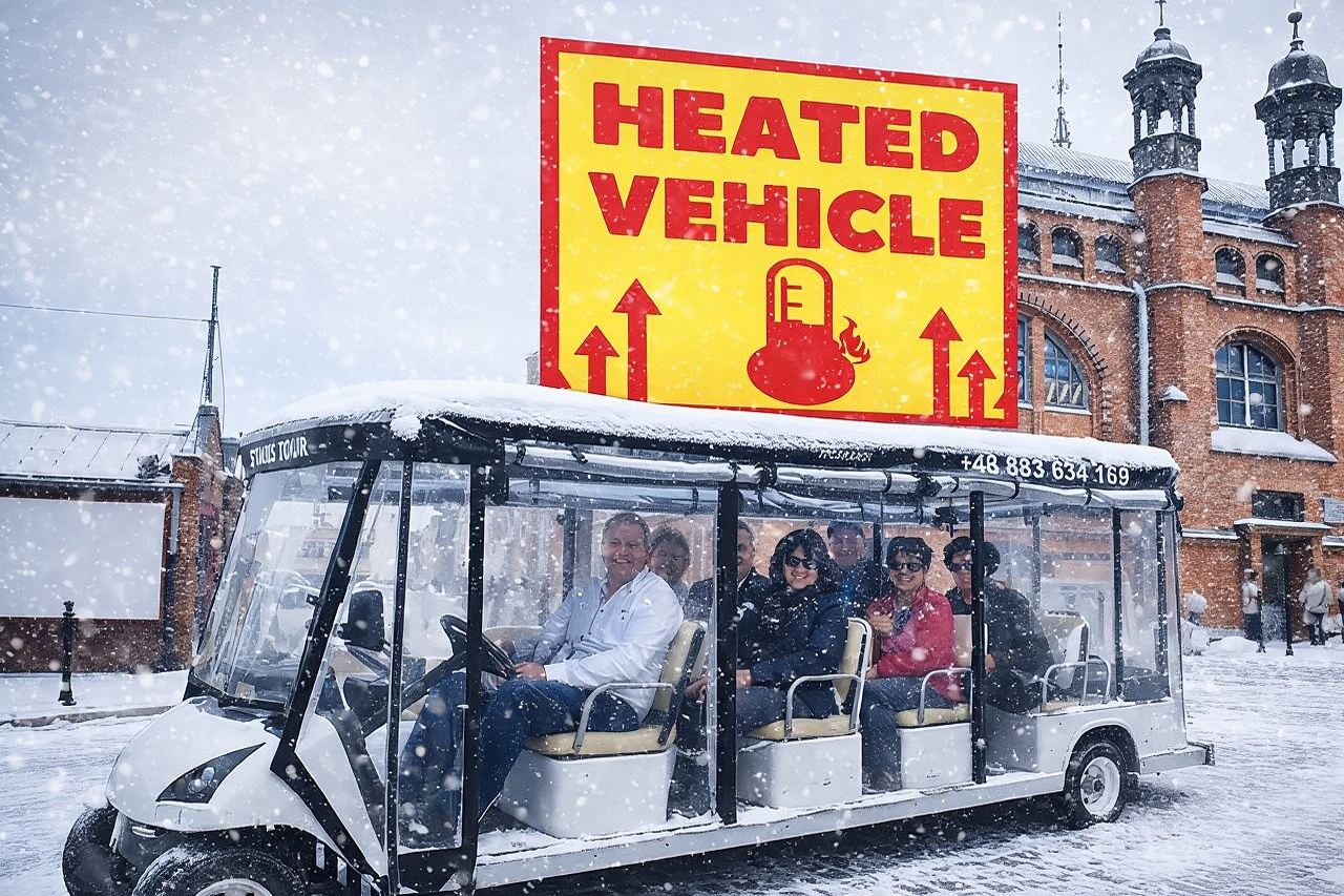 Danzica: tour panoramico della città in buggy/golf cart con guida dal vivo di 1 ora