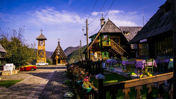Round-trip from Belgrade: one-day tour to Serbia's Wooden Villages and Drina River Houses