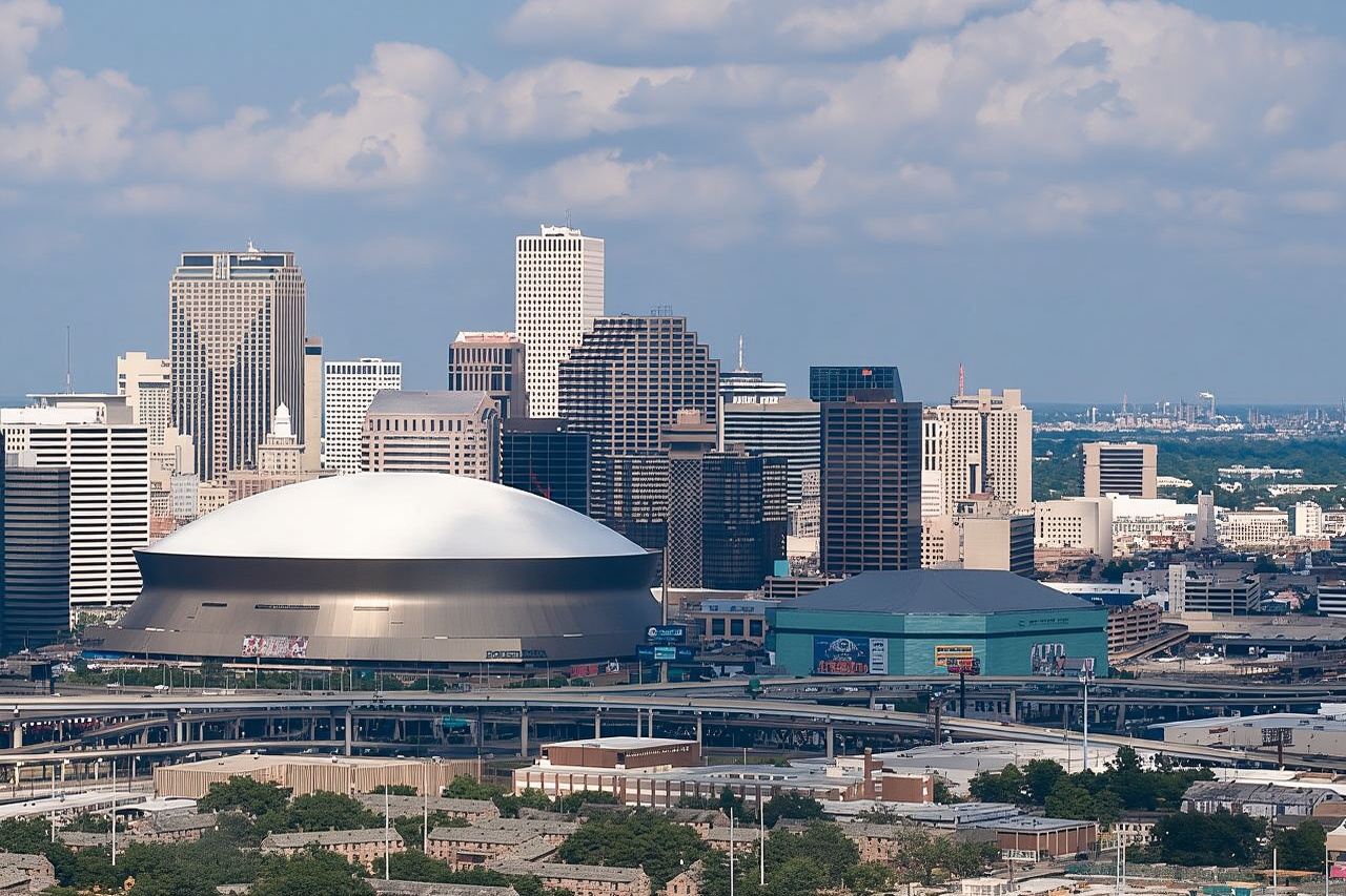 Tour della città di New Orleans con prelievo