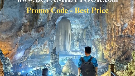 Amazing Phong Nha- Paradise Cave - Dark Cave 1 Day -All Inclusive