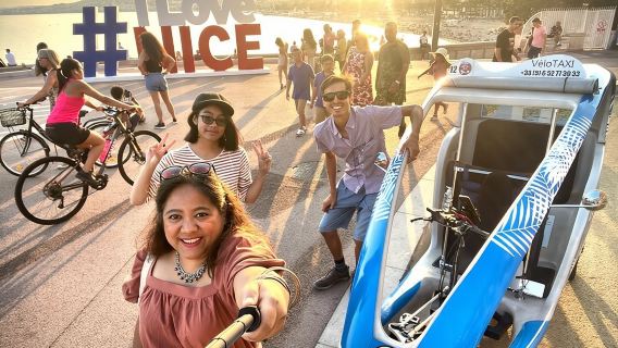 Niza: visita guiada privada en bicicleta eléctrica.