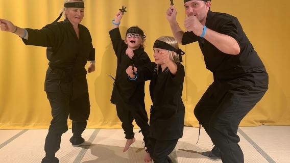 Ninja Experience (Family Friendly) at Samurai Ninja Museum TOKYO